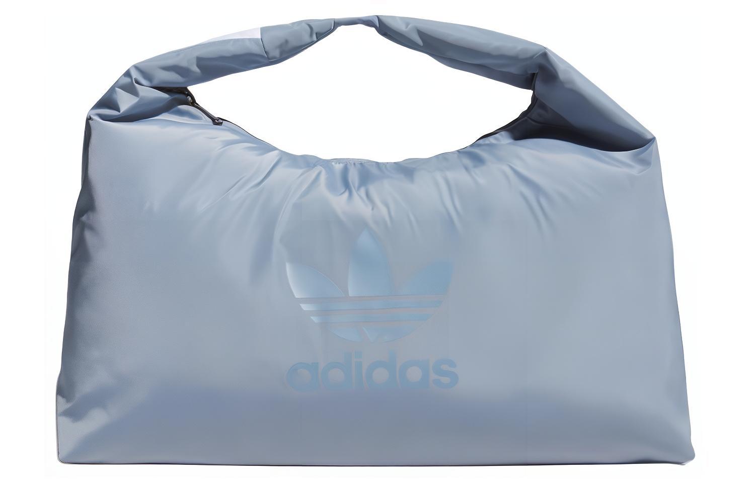 

Футболка Adidas Originals из переработанного материала смесовой ткани облачная сумка женская синяя