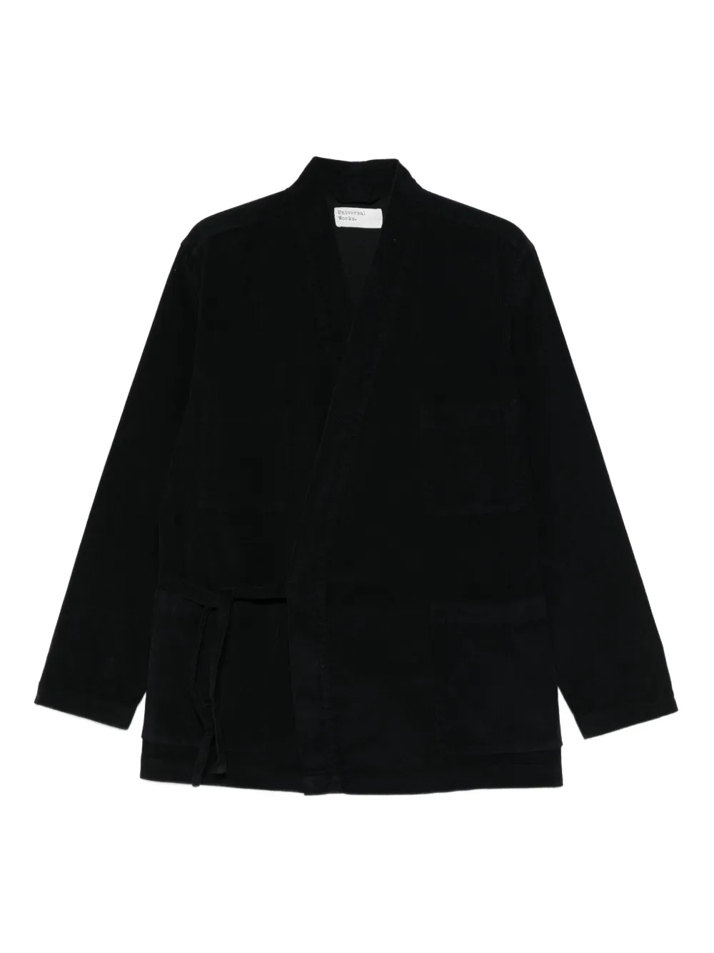 

Кордовый жакет на запах Universal Works, черный