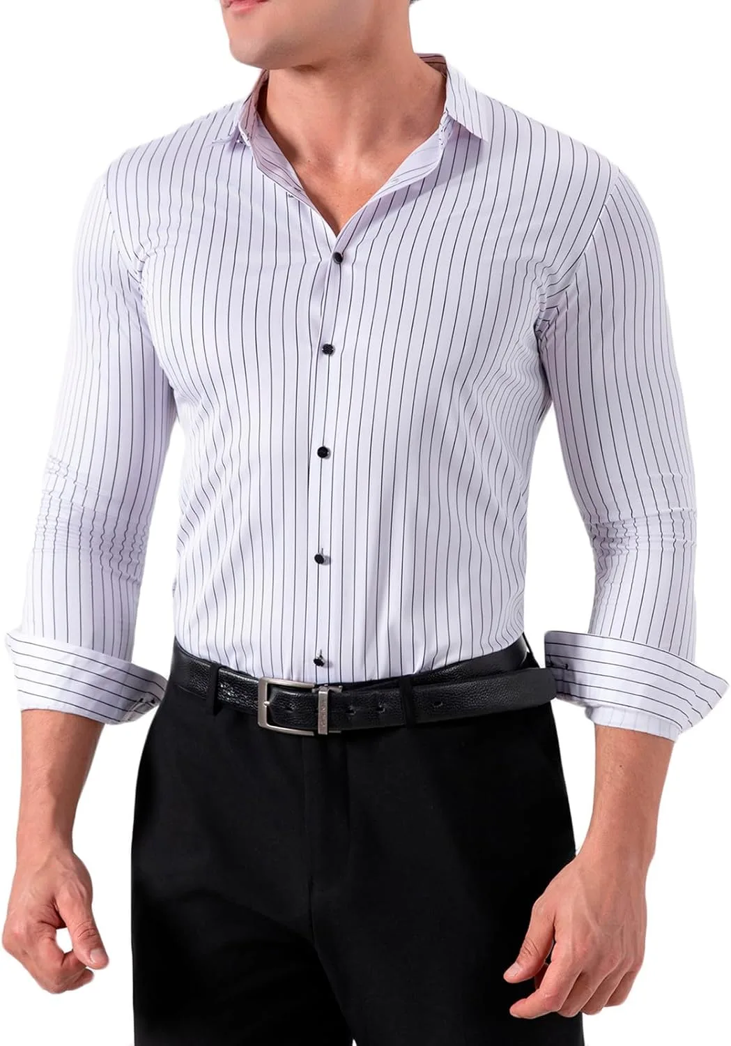 

Футболка-водолазка для мужчин, Long Sleeve, Striped