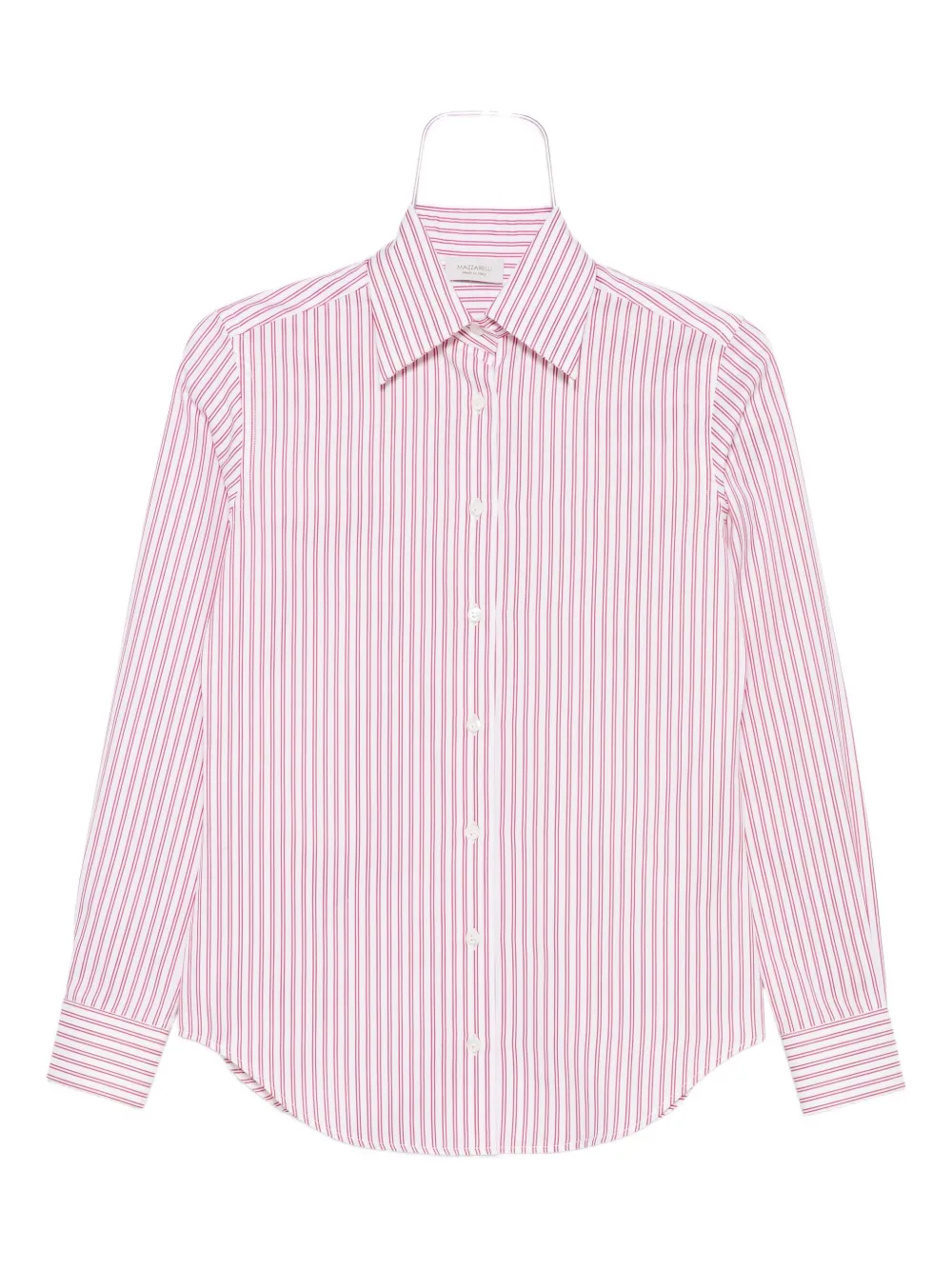 

Полосатая рубашка с длинными рукавами Gea Mazzarelli, белый