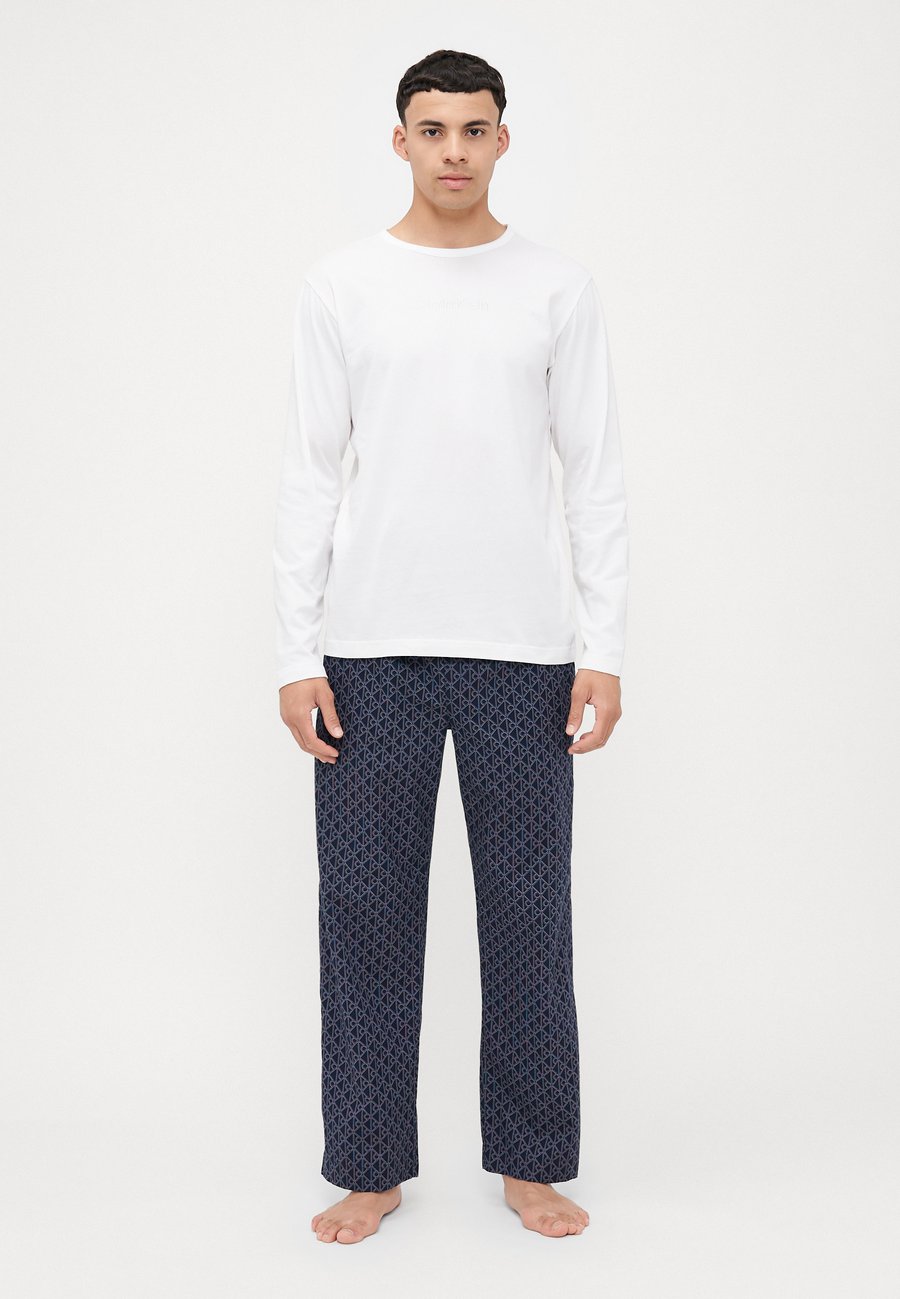 

Пижамный комплект Calvin Klein Underwear Pyjama set, Classic White/Dark Blue/Multi-Coloured