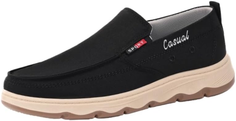 

Мужские низкие повседневные кроссовки, удобные и простые. Подходят для весны, лета и осени, а также для ежедневных поездок на работу Fusecottc, черный