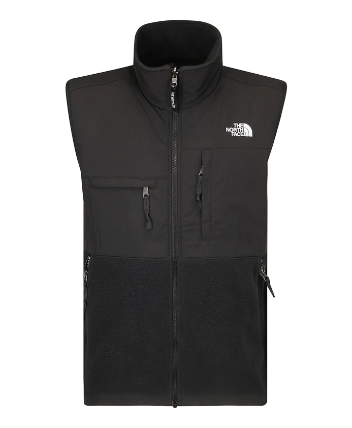 

Жилет на молнии с вышитым логотипом The North Face, черный