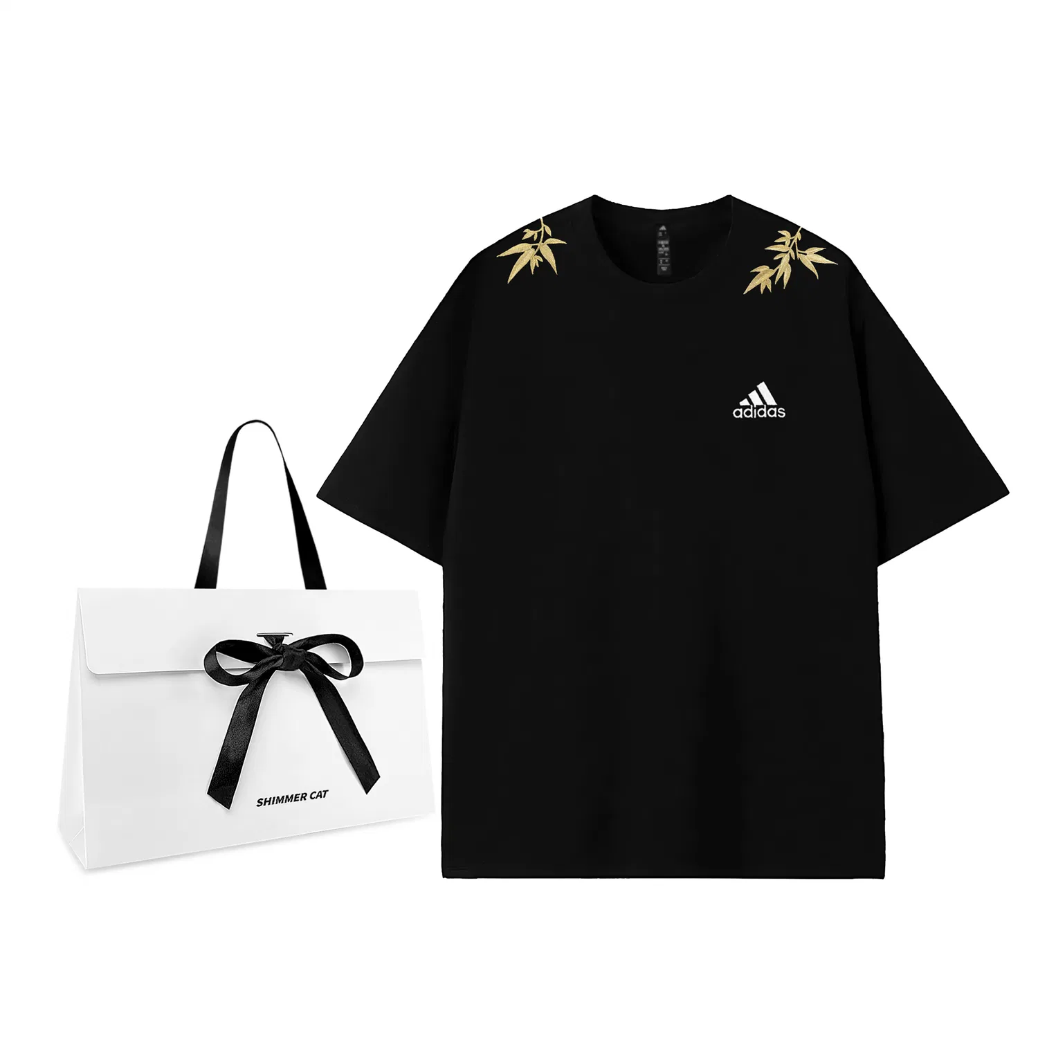 Футболка с принтом Adidas MUST HAVES Exclusive White Shopping Bag