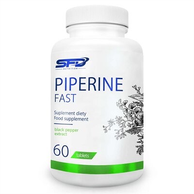 

SFD, Nutrition Piperine Таблетки для быстрого похудения, 60 капсул.