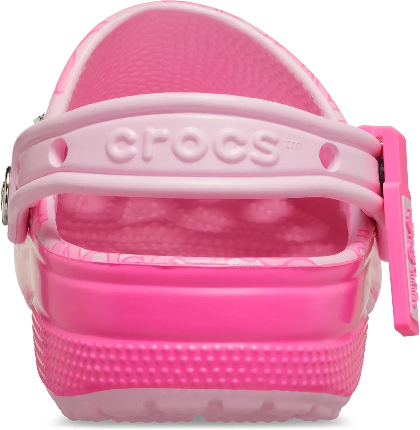 Деревянные деревянные сабо Crocs унисекс для взрослых в стиле Барби, Multicoloured Sea Waves Ocean Tides — фото 2