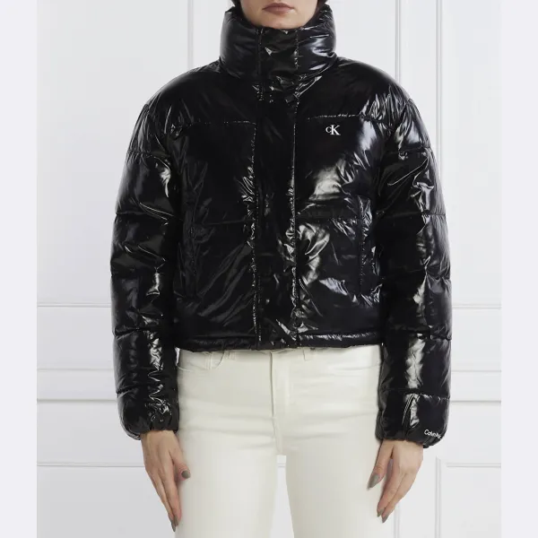 

Укороченная куртка Calvin Klein, черный
