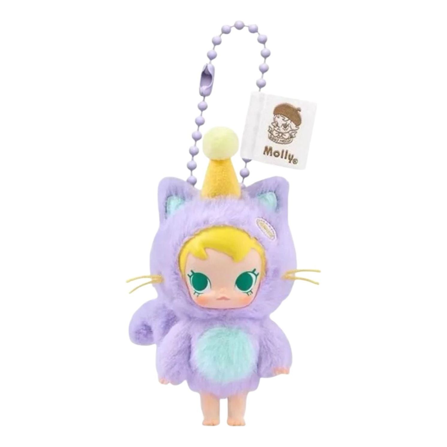 

Мягкая виниловая подвеска Pop Mart Baby Molly Pocket Friends «Оставь меня в покое»