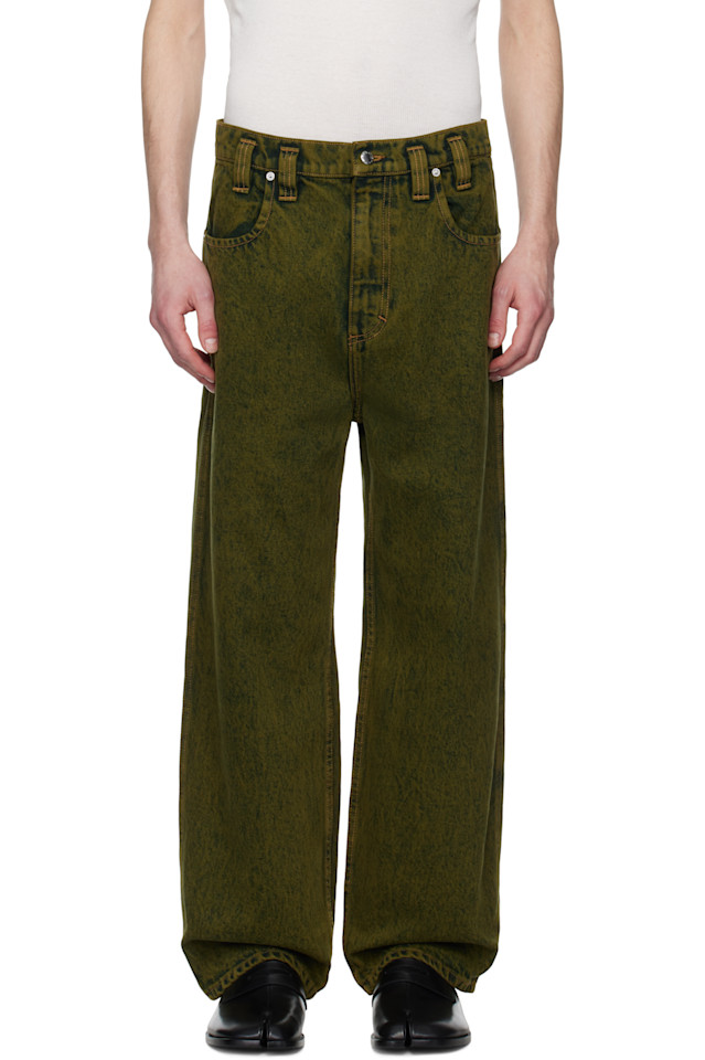 

Мешковатые джинсы Eckhaus Latta, цвет boreal