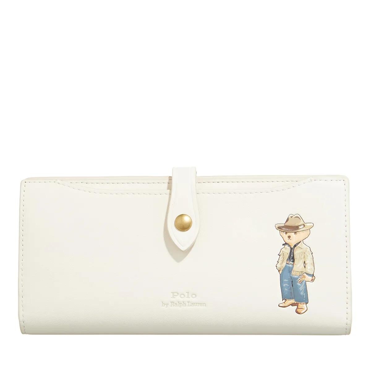

Кошелек маленький слоновая кость Polo Ralph Lauren, бежевый