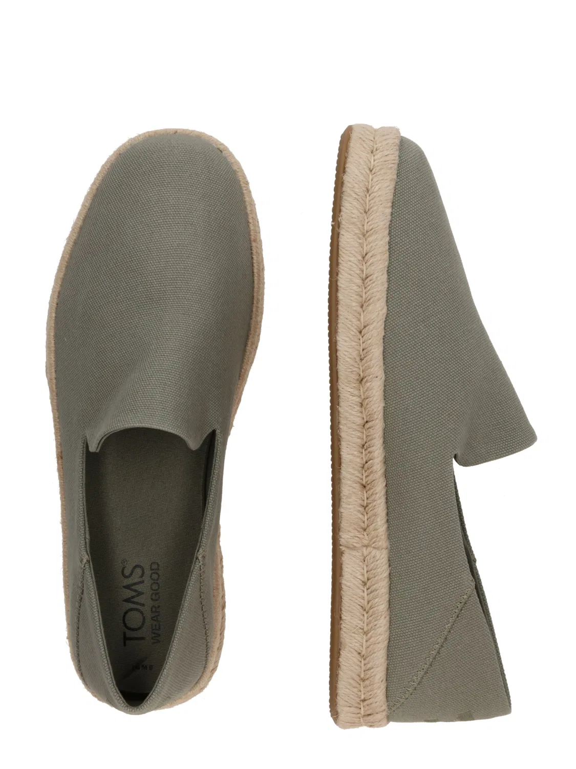 Эспадрильи Toms, Khaki — фото 2