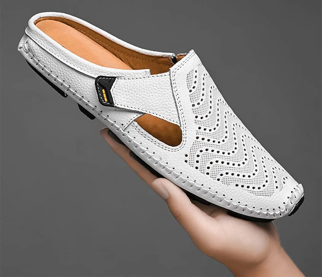Мужские мюли Loafers & Slip-Ons, белый Eastcolor — фото 4