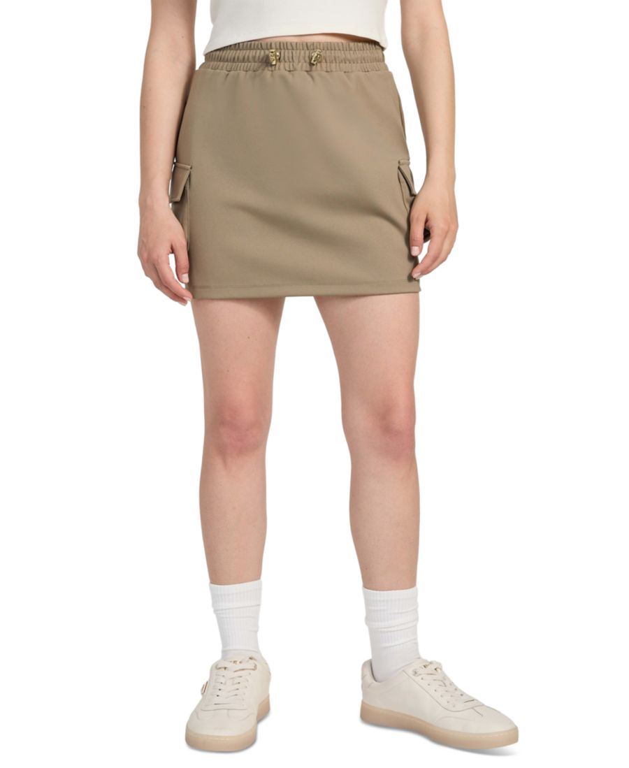 

Женская мини-юбка-карго Carla с завязками на талии GUESS, Tree Branch