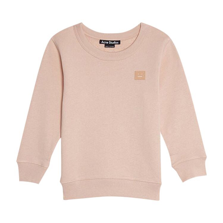 

Толстовка Acne Studios Kids Crewneck Sweatshirt Powder Pink, розовый