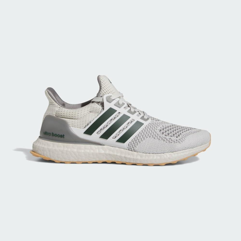 Мужские кроссовки для бега Adidas Ultraboost 1.0, зеленый/серый — фото 3