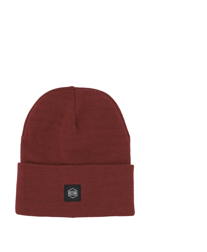 

Классическая шапка-бини с логотипом, бордового цвета. Dolly Noire, коричневый