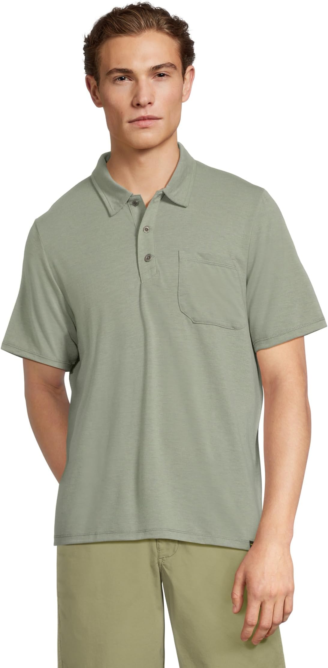 

Мужская повседневная рубашка-поло SunSmart 2.0 с коротким рукавом L.L.Bean, Sea Green