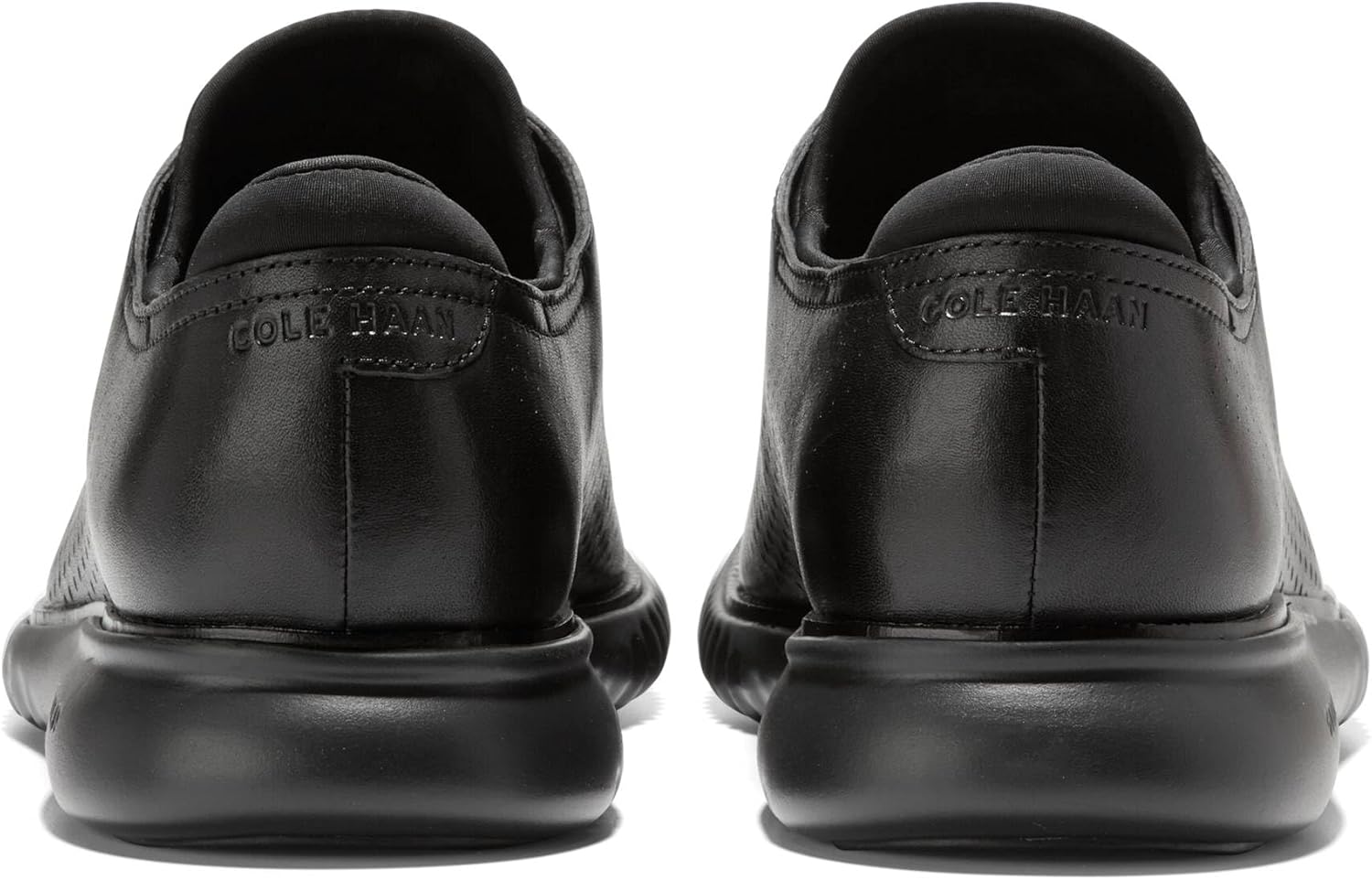 Мужские оксфорды Cole Haan 2.Zerogrand с лазерной перфорацией, черный — фото 3
