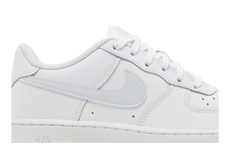 Кроссовки Nike Air Force 1 GS 'White Aura', белый — фото 3