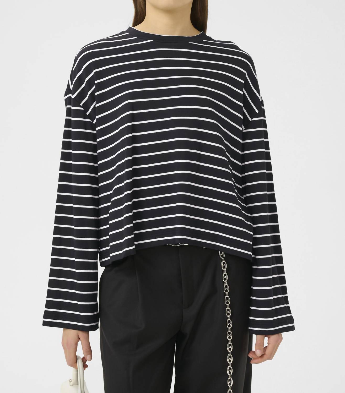 

Топ Siba в бело-черном цвете Gestuz