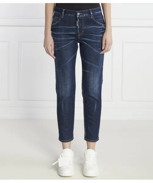 

Джинсы для крутых девчонок Slim fit Dsquared2, синий