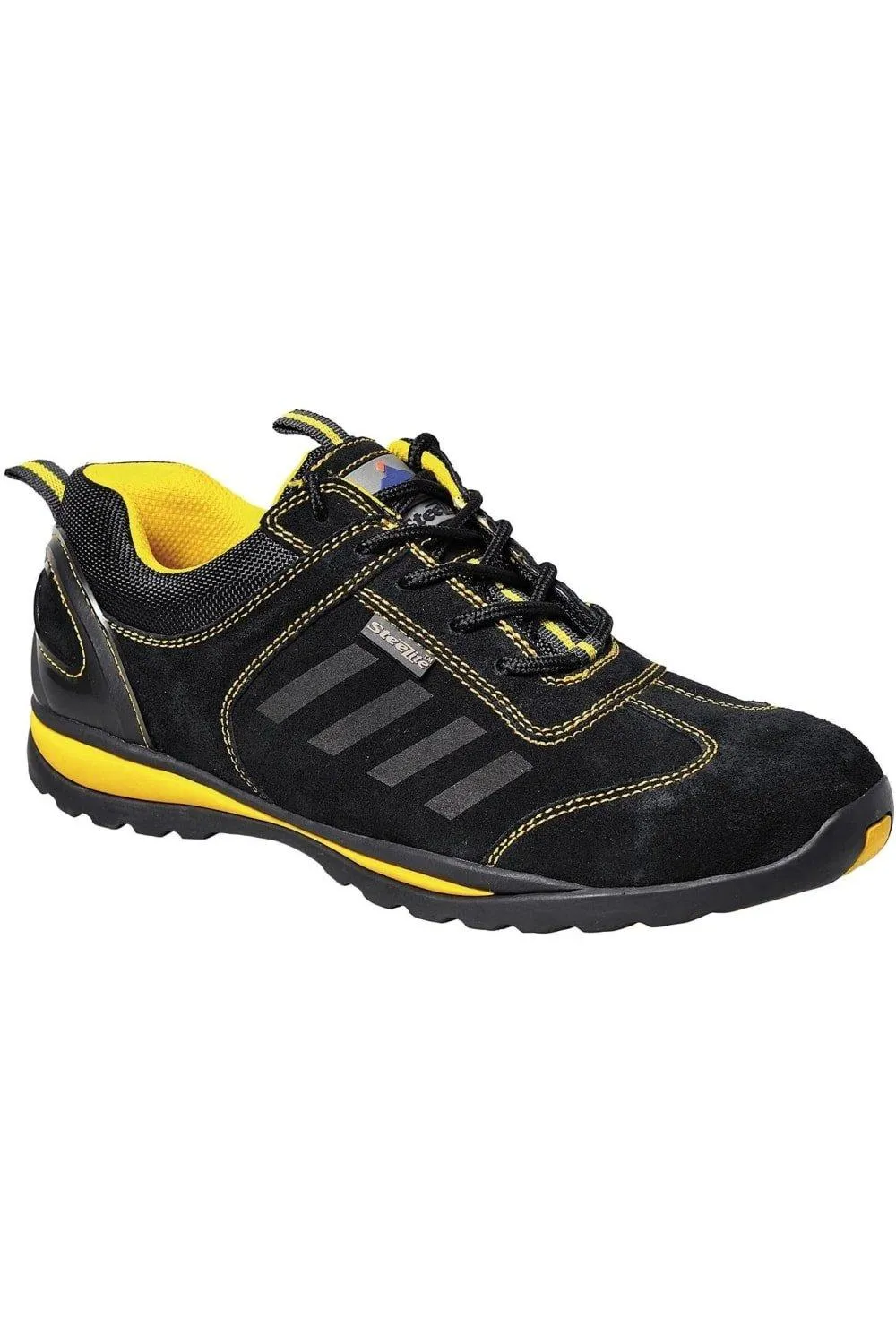 

Кроссовки Steelite Lusum S1P HRO Suede Safety Shoes Portwest, черный