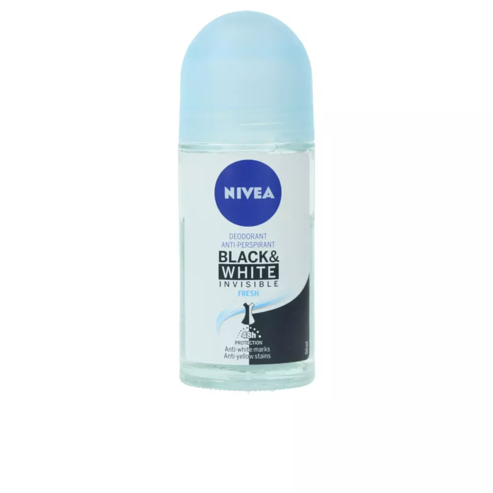 

Дезодорант Invisible black & white fresh anti-perspirant roll-on Nivea, 50 мл.