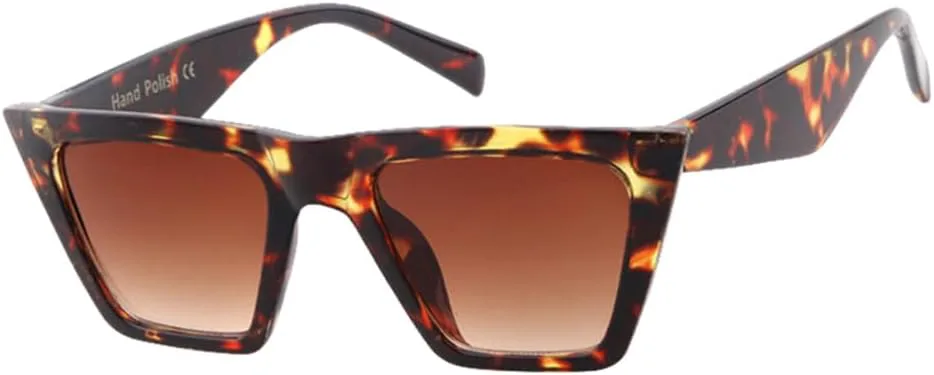 

Женские солнцезащитные очки квадратной формы с поликарбонатной оправой и градиентными линзами, модель «кошачий глаз», мужские солнцезащитные очки MTZJH, C8