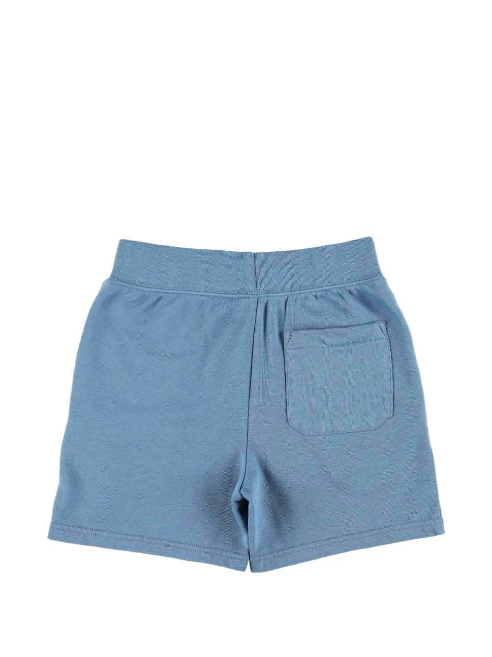 Флисовые шорты на шнуровке Polo Ralph Lauren Kids, синий — фото 2