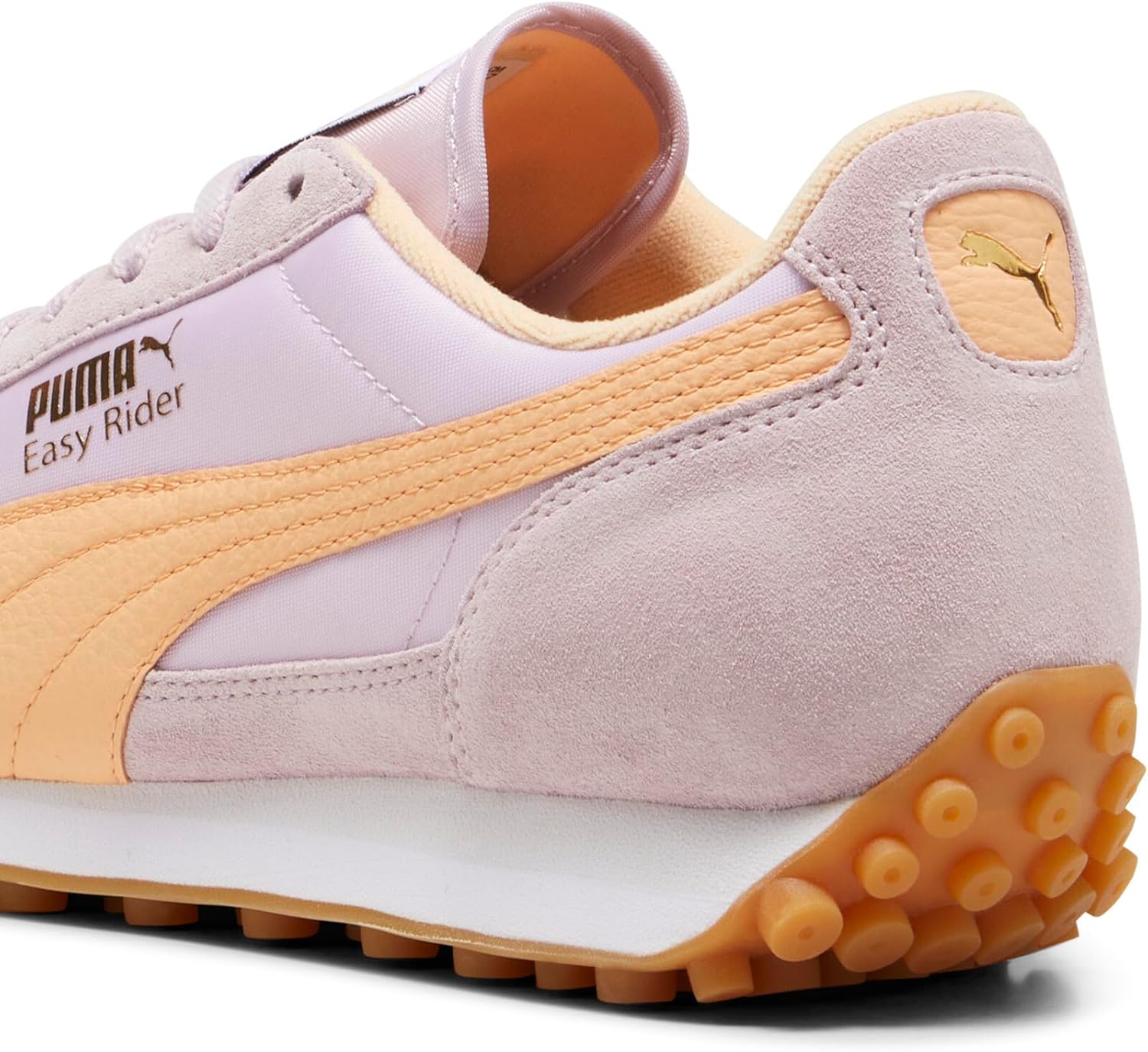 Кроссовки унисекс Puma, белый/персиковый — фото 2