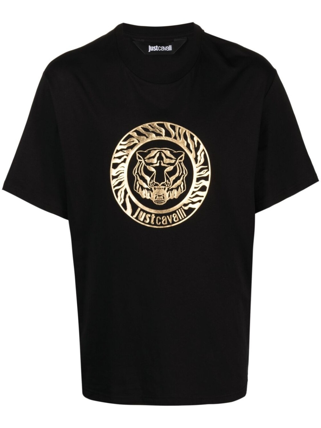 

Just Cavalli футболка с логотипом, черный