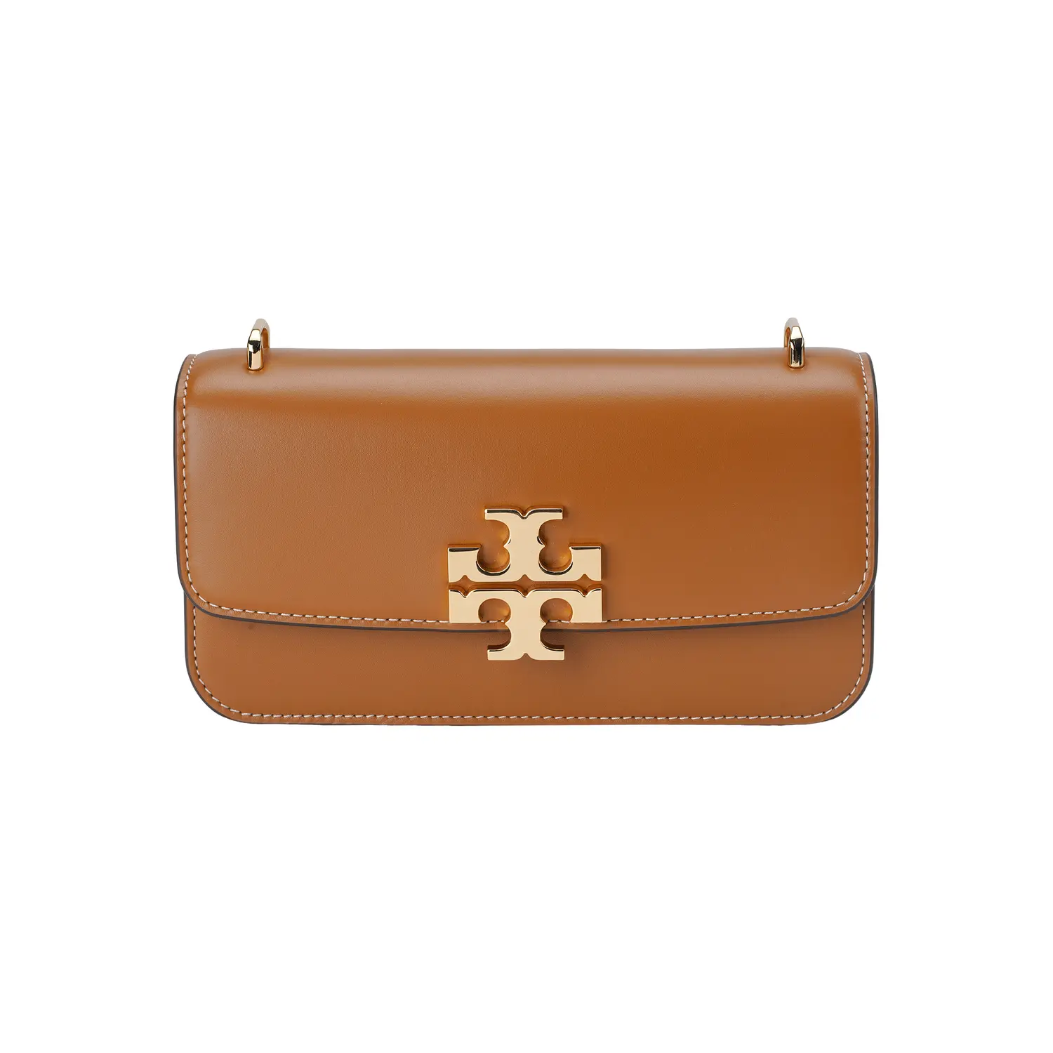 

TORY BURCH Элеанор E/W Маленькая трансформируемая сумка через плечо Виски
