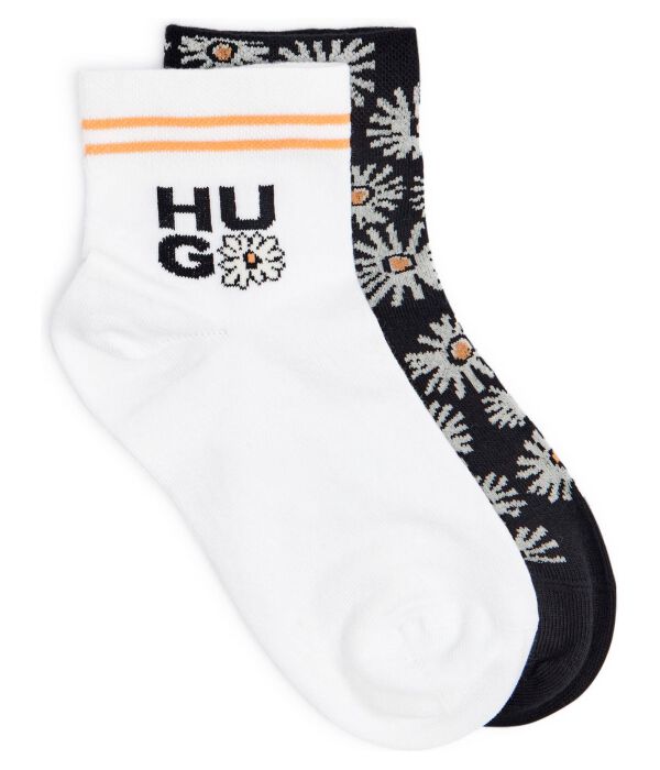 

Носки 2 шт. ромашки Hugo Bodywear, белый