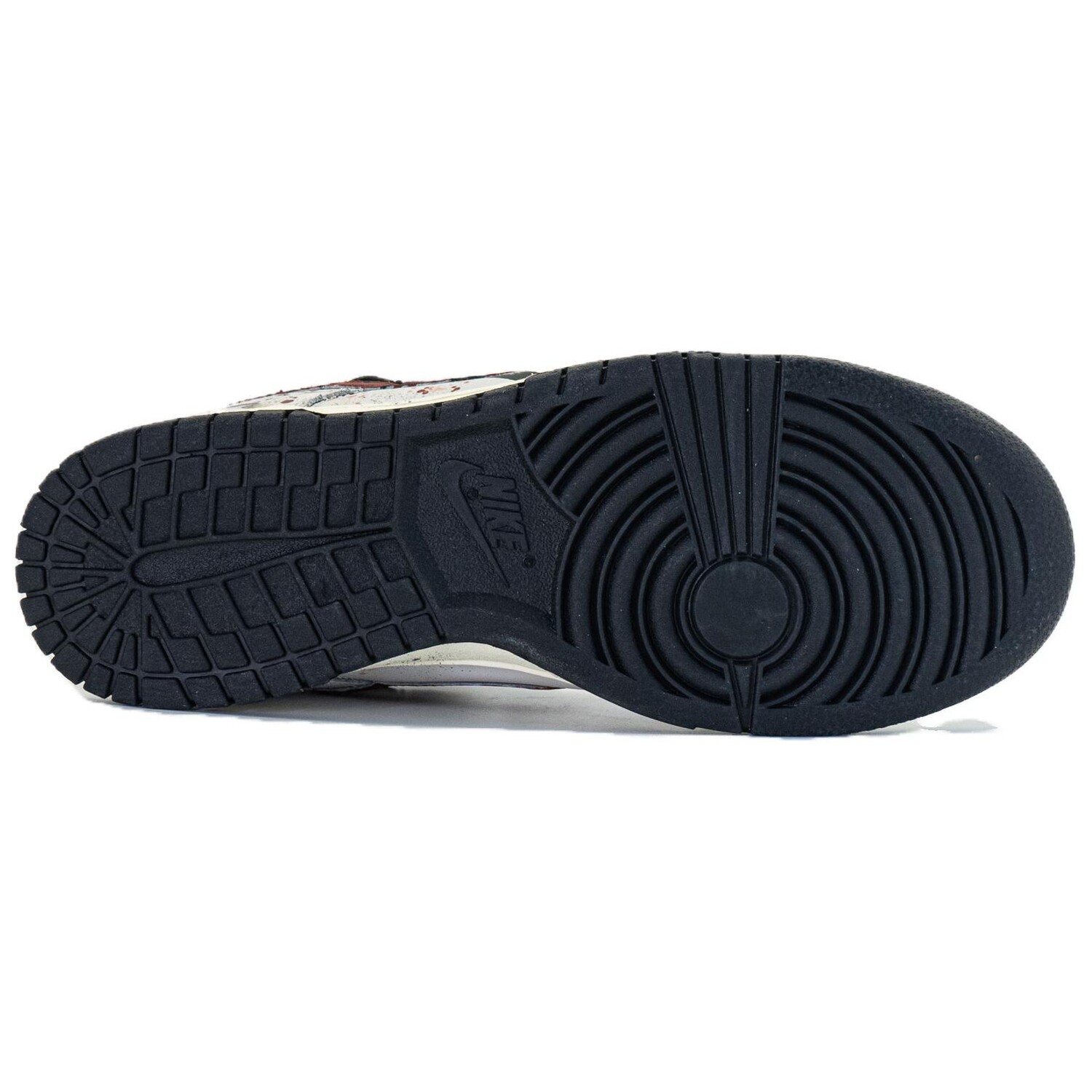 

Кроссовки Nike Dunk Skateboarding Shoes Women's Low-top Black/light Gray, светло-серый
