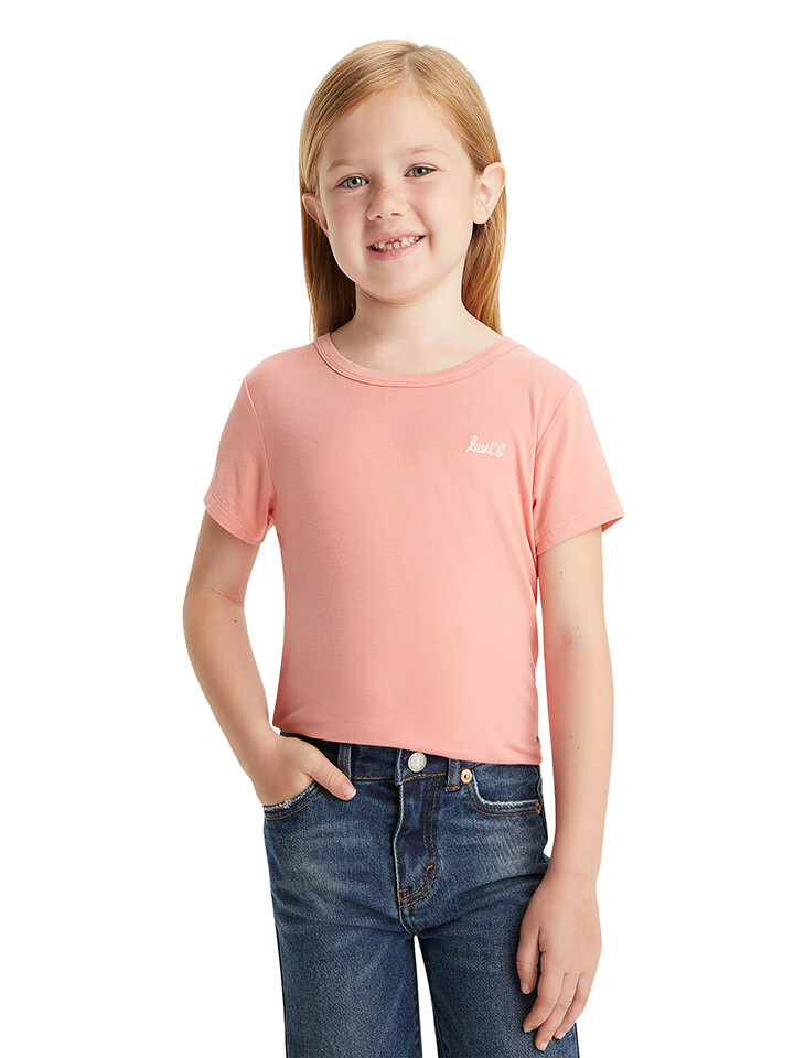 

Футболка Levi's Kids Her favorite, розовый