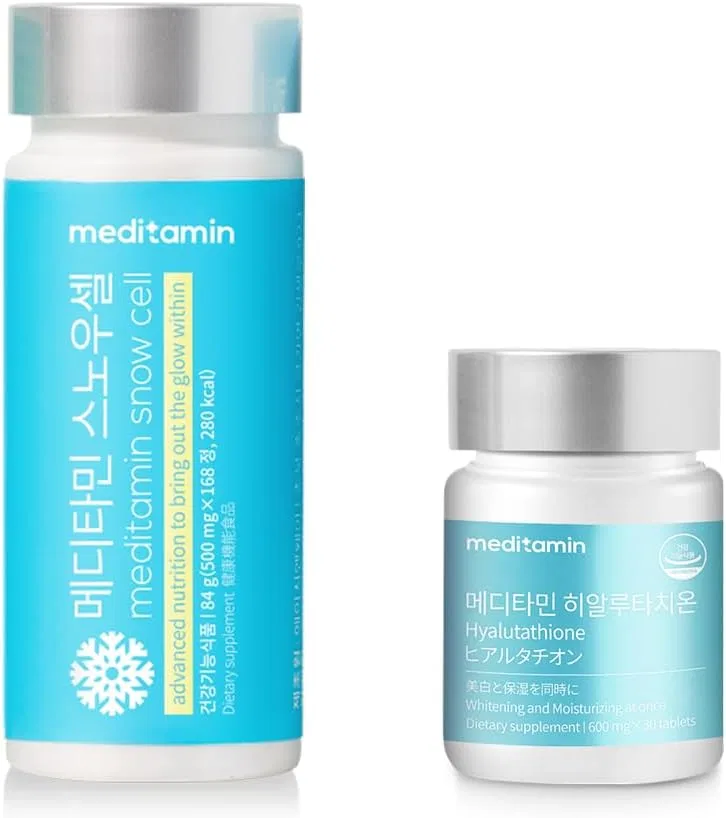 Набор для ухода за кожей Meditamin Snow Cell & Hyaltathione