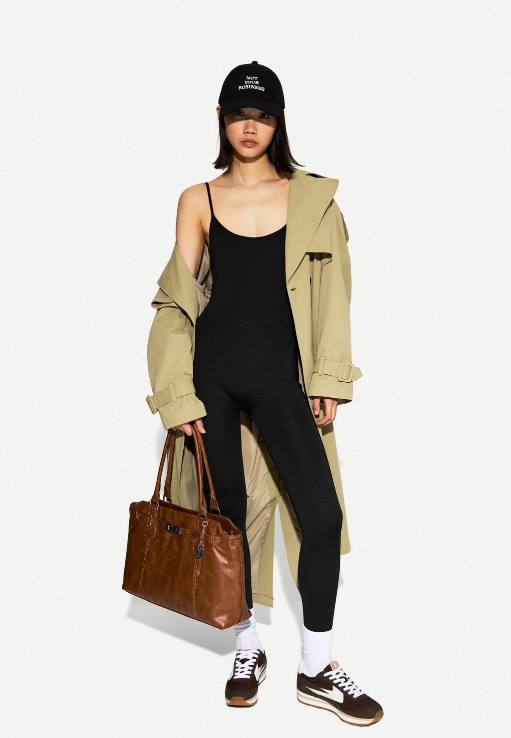 

Комбинезон Bershka, черный