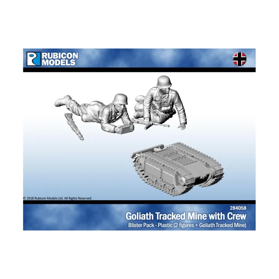 

Голиаф выследил мину вместе с командой, World War II - Germany & Axis (28mm)