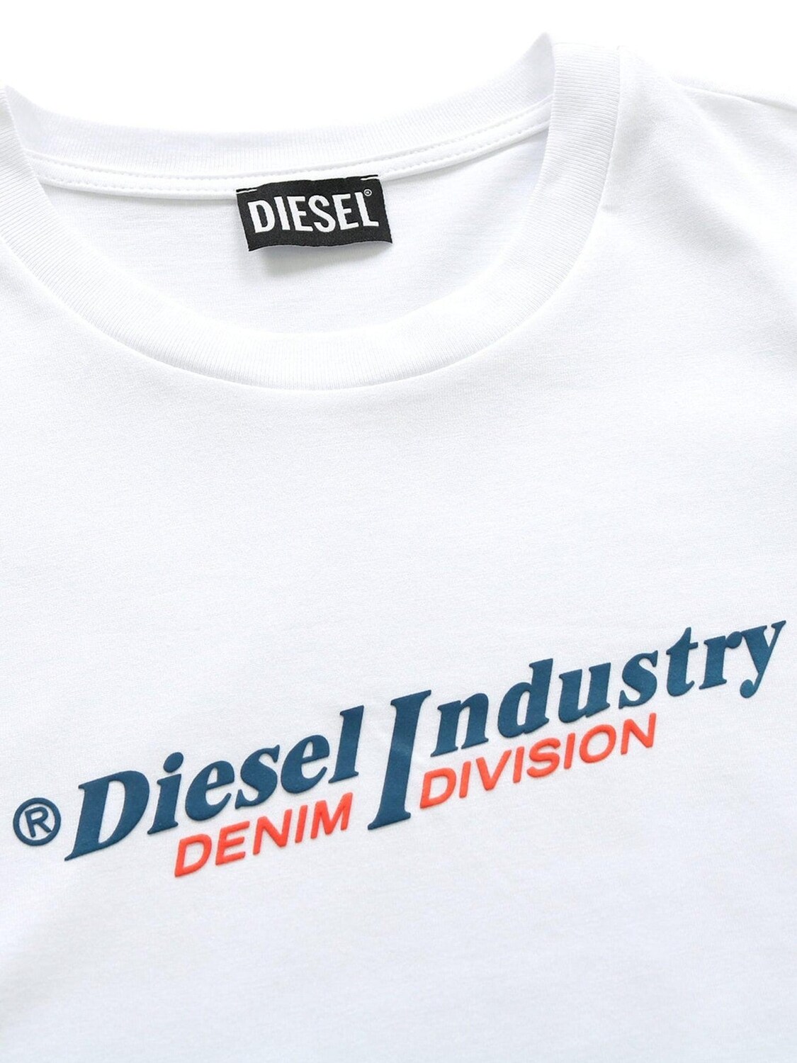 DIESEL Футболка 'T-Diegor New Industries' в белом цвете — фото 3
