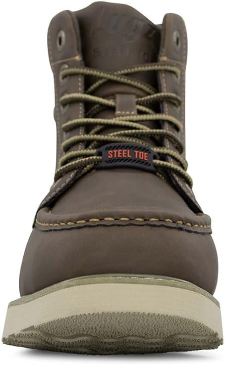 Ботинки Lugz для мужчин Monterey с стальным носком, Walnut/Gum/Cream — фото 2