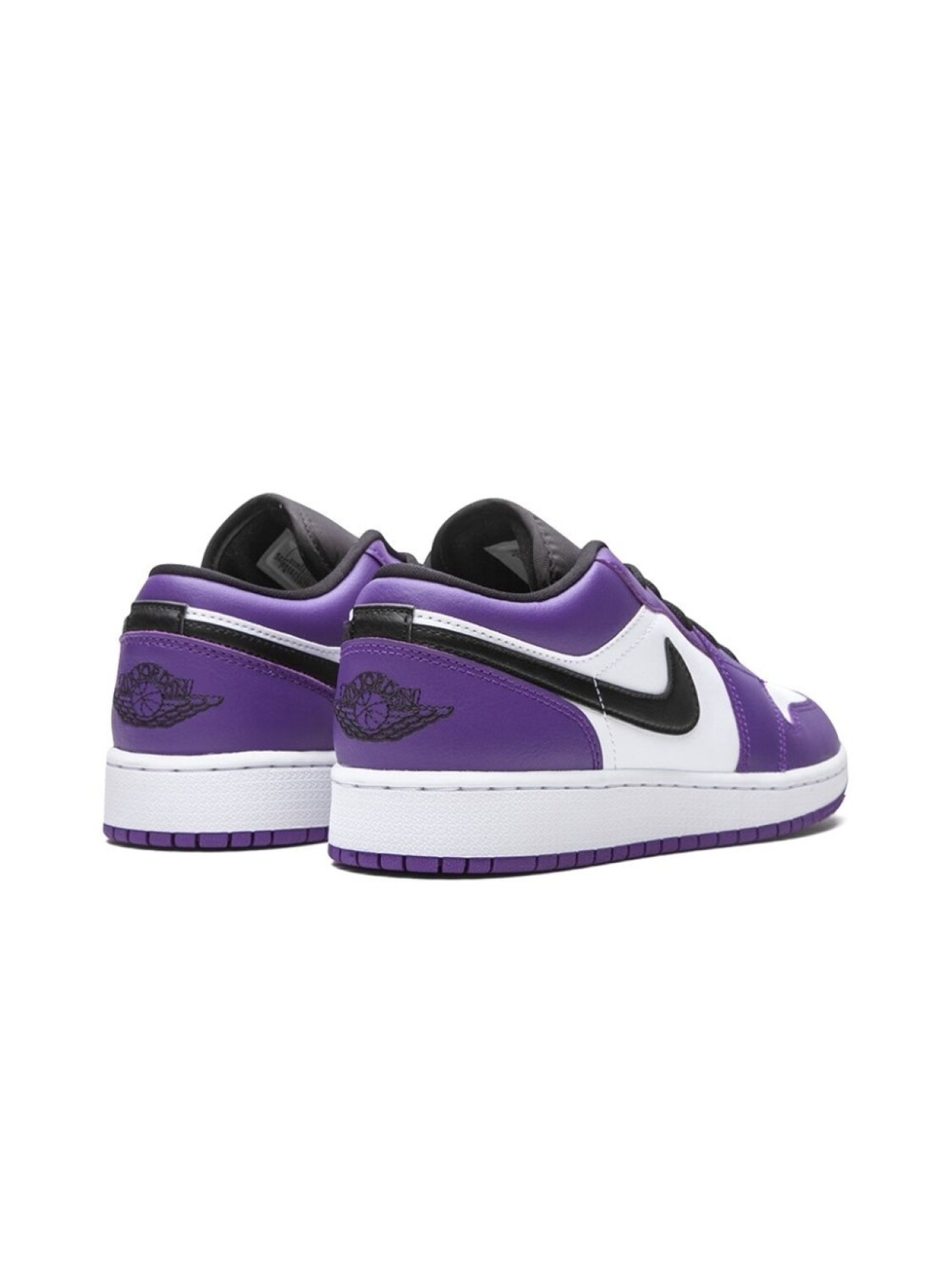 Кроссовки Air Jordan 1 Low (GS) Jordan Kids, фиолетовый — фото 3