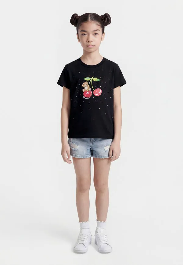 Футболка с принтом Moschino, Nero