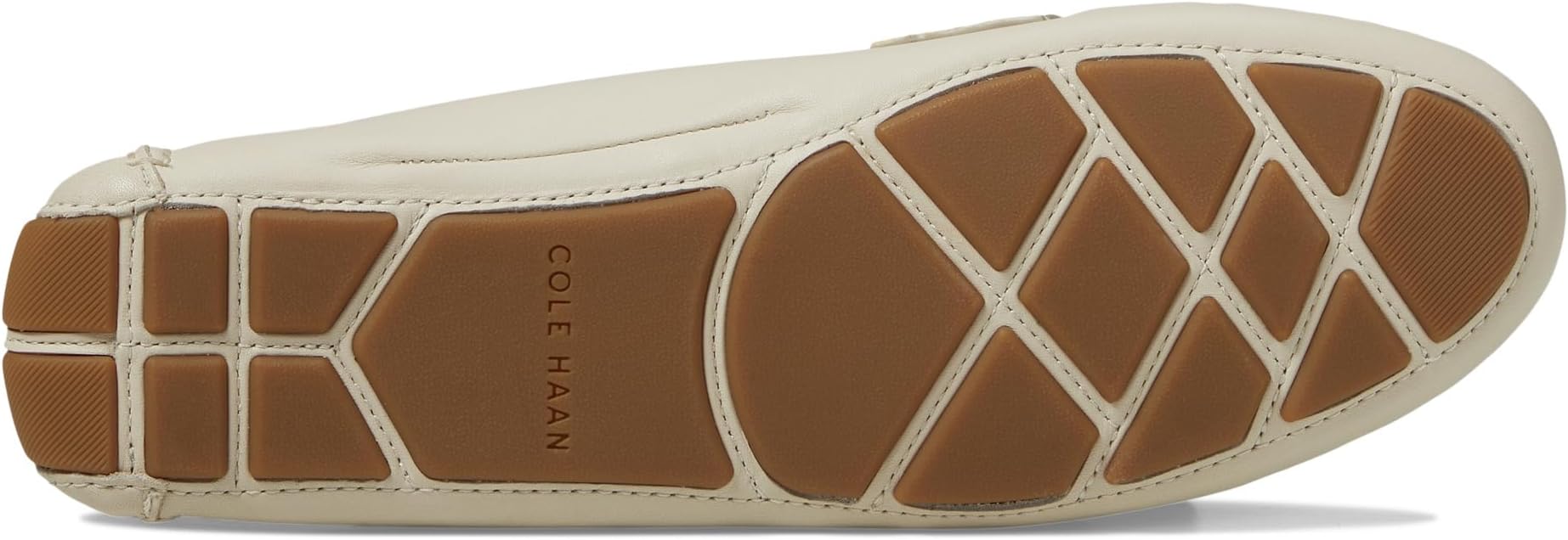 Лоферы Cole Haan Evelyn Chain Driver, цвет Ivory Leather — фото 3
