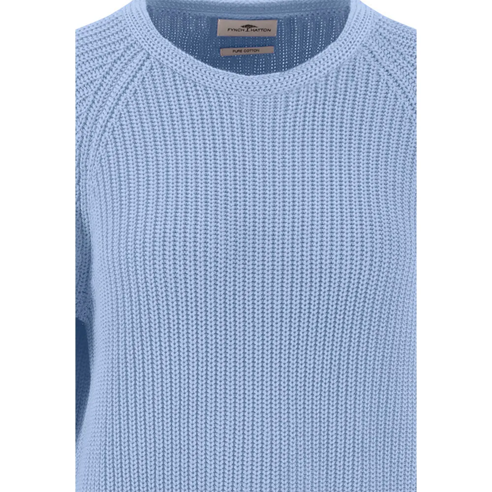 

Свитер Fynch Hatton Cotton, фиолетовый