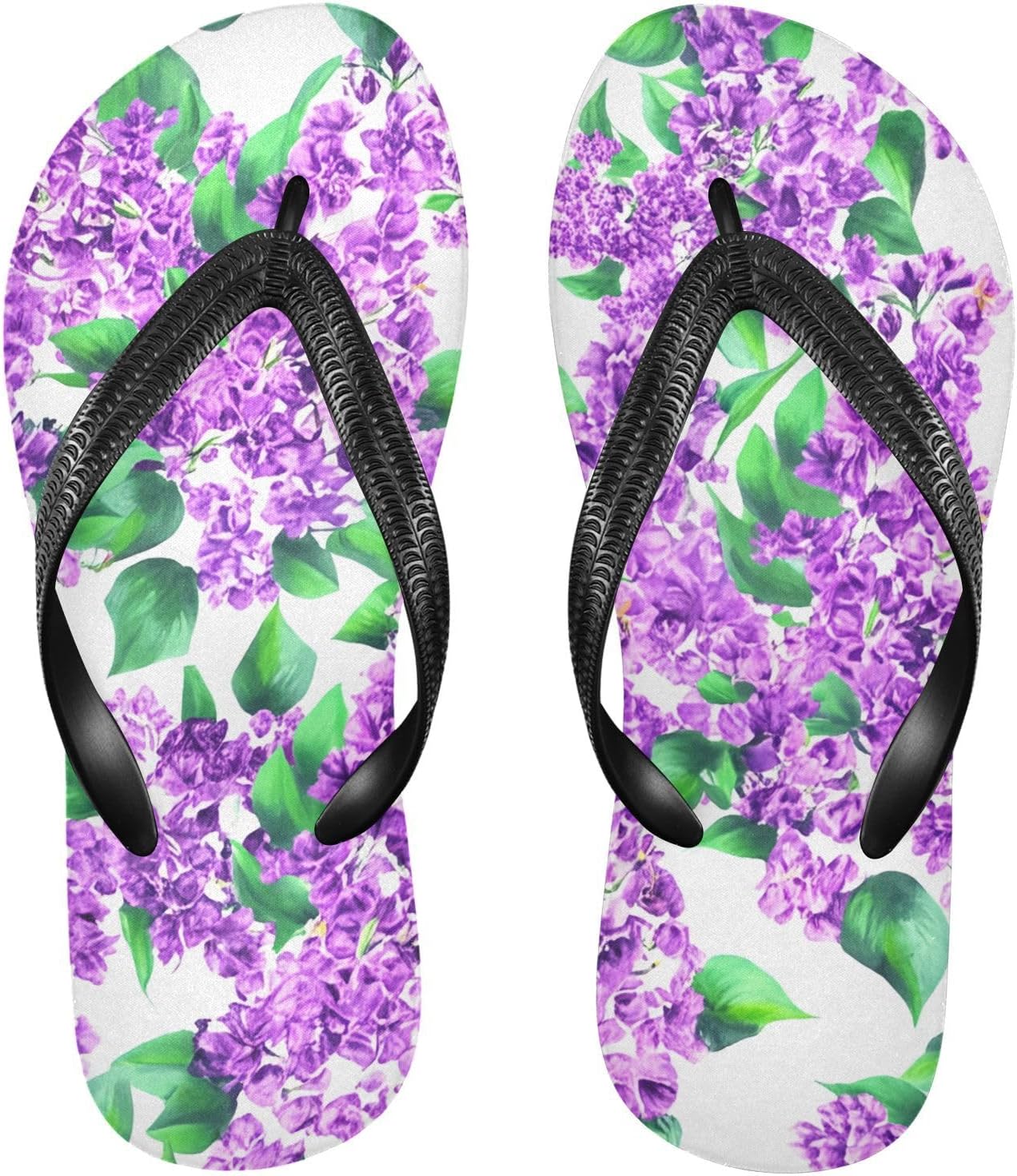 

Шлепанцы с рисунком листьев глицинии, белые, для пляжа и душа, резинескользящие летние тапочки для женщин и мужчин Sinestour