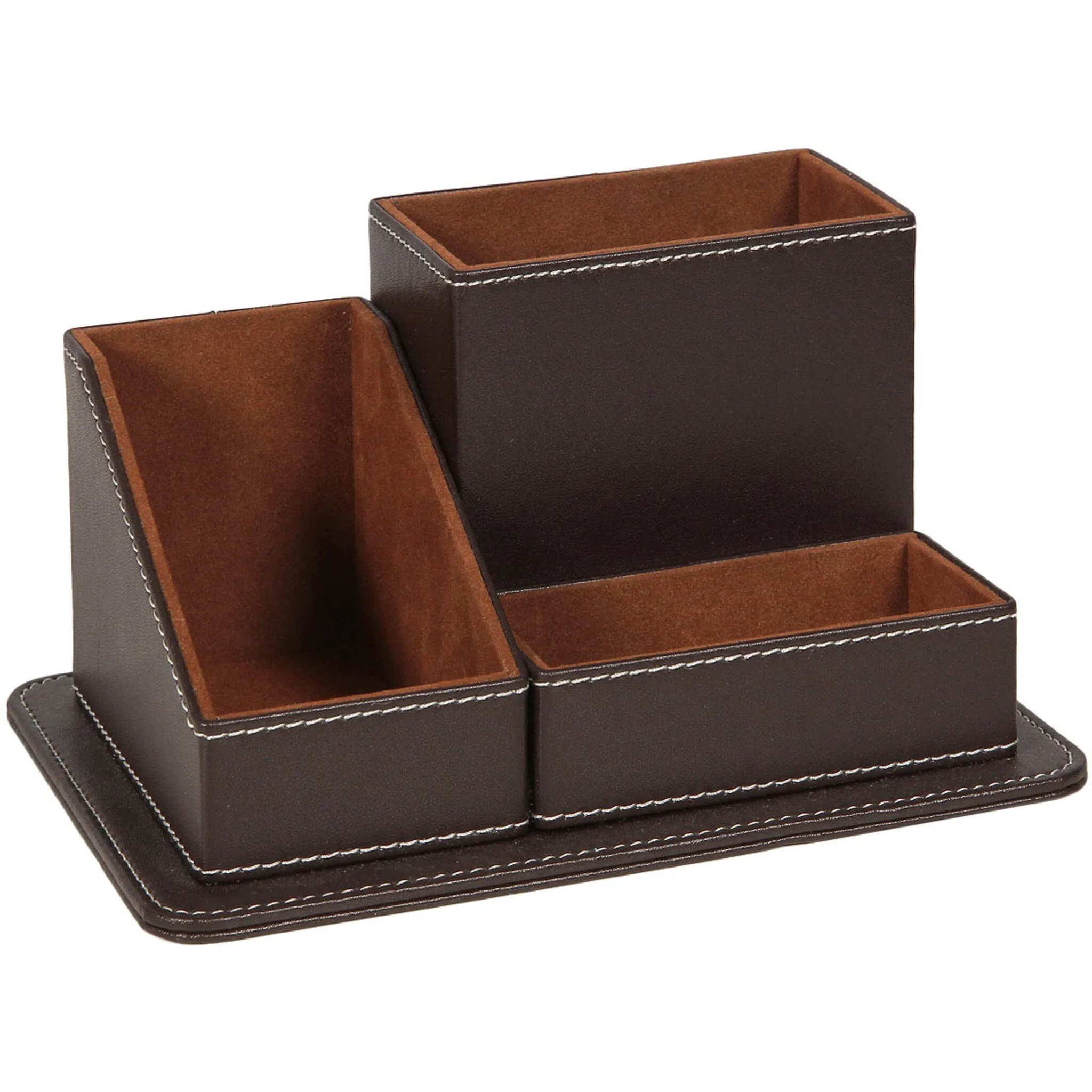 

Органайзер Ambiente House «London Desk Organizer 20 см», (1 шт.) Ambiente Haus, коричневый