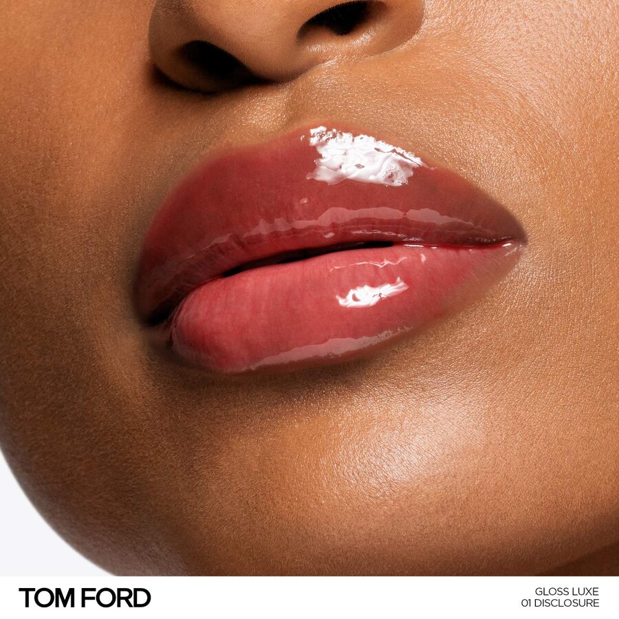 Блеск для губ Lux Lip с увлажняющим маслом жожоба TOM FORD, 7 ml/0.24 fl oz, 01 Disclosure — фото 4