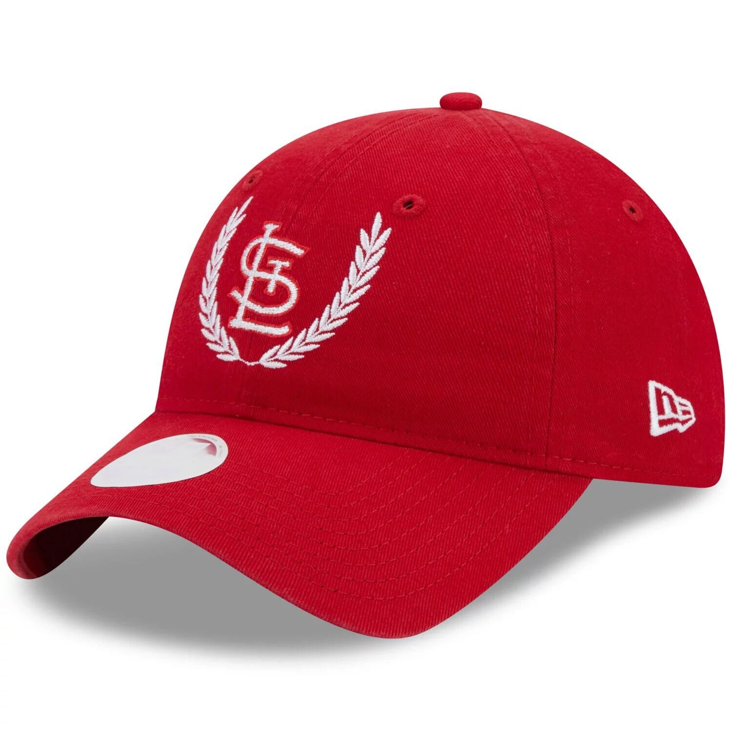 

Женская регулируемая кепка New Era Red St. Louis Cardinals Leaves 9TWENTY New Era