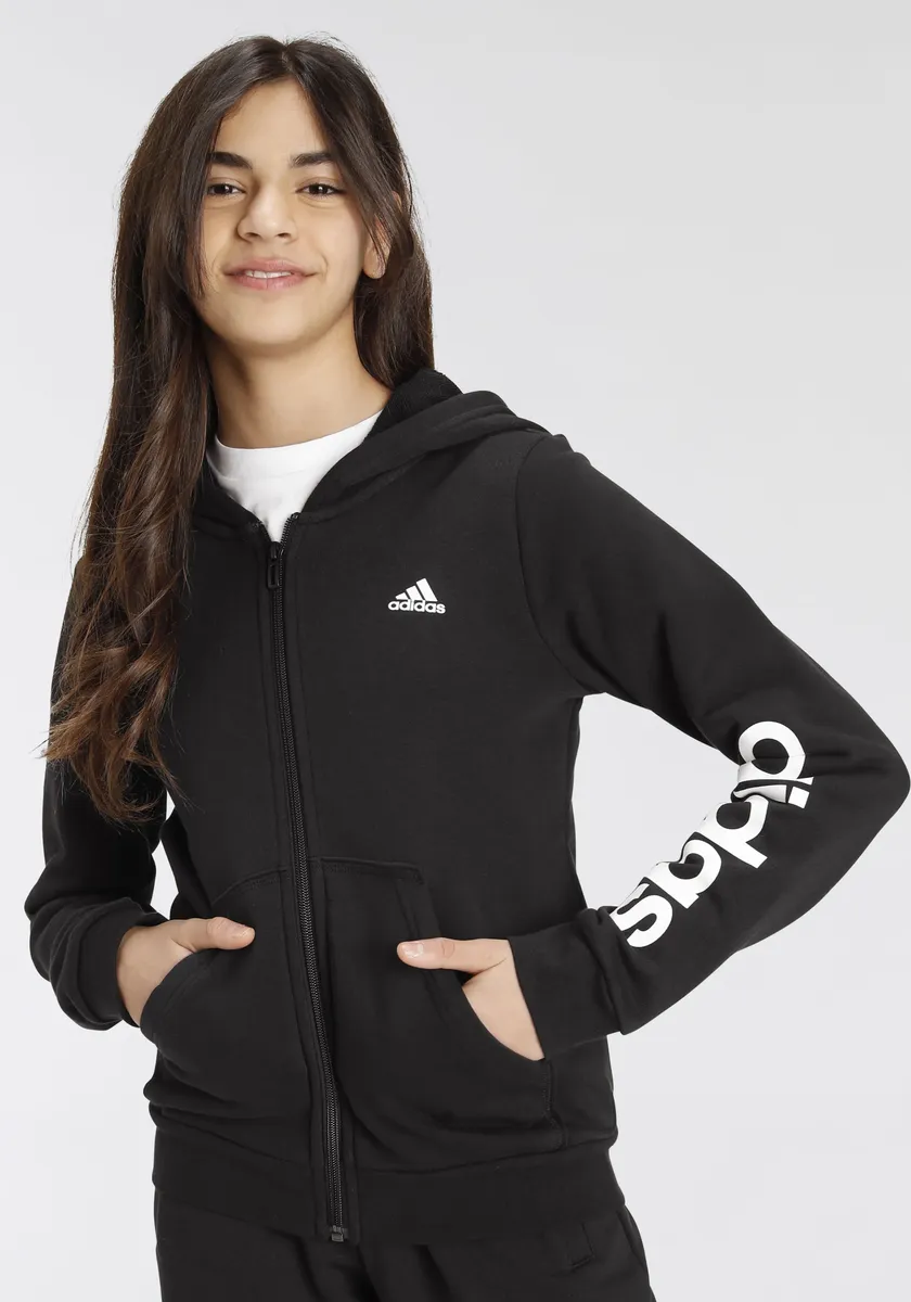

Толстовка с капюшоном Adidas Sportswear "G LIN FZ HD", белый
