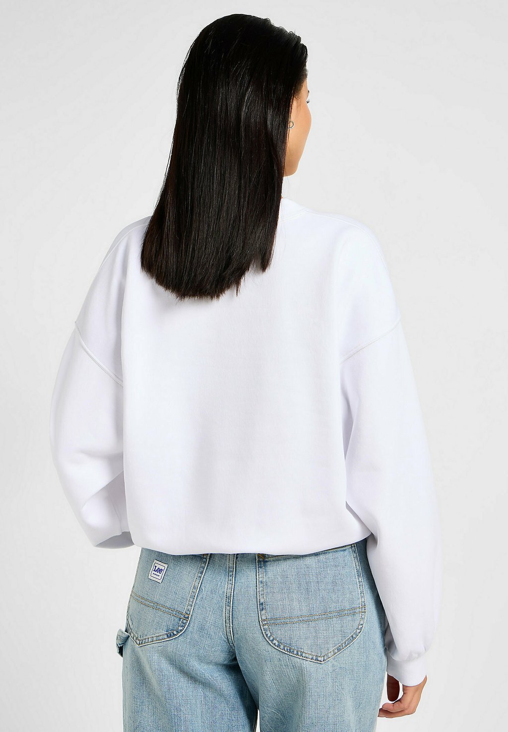 

Толстовка SLEEVE DETAIL SWEATSHIRT Lee, молочный